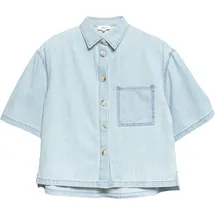 s.Oliver Boxy Denim-Bluse Blau 44
