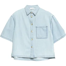 s.Oliver Boxy Denim-Bluse Blau 44