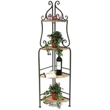 DanDiBo Ambiente Eckregal Regal Malega 145 cm Braun