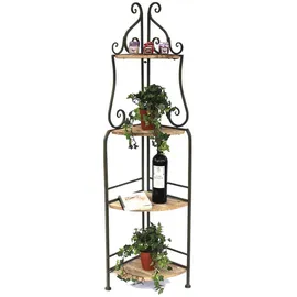 DanDiBo Ambiente Eckregal Regal Malega 145 cm Braun