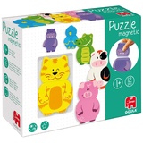 Goula Magnetisches Holzpuzzle Tiere 55234