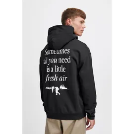 !Solid Hoodie Schwarz S