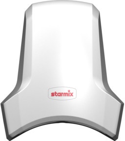 Starmix Haartrockner Kunststoff weiß zylindrig