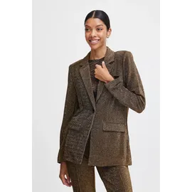 B.YOUNG Jackenblazer BYTACHA Blazer - 20814190 Moderner Blazer mit Klappentaschen in goldfarben | Gr.: 38