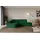 altdecor Ecksofa Ottomane Links MARI-L1-v2 - 243x171x83 cm Dunkelgrün Velours