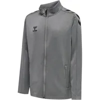 Hummel Core XK Poly Zip Sweat - Grey Melange
