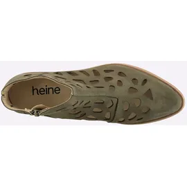 Heine Kurzstiefelette in khaki, | Gr.: 40