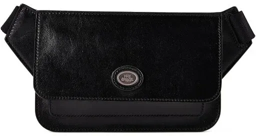 The Bridge Story Uomo Gürteltasche Leder 34 cm  schwarz