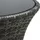 vidaXL Bistro-Set 3-tlg. Grau