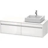 Duravit Ketho Waschtischunterschrank, 2 Auszüge, KT6697L4343