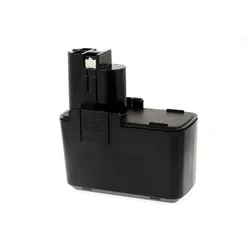 Powery Akku für Werkzeug Bosch 12V 3000mAh NiMH Wabe (Flach)