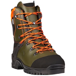KOX Schnittschutzstiefel / Schnittschutzschuhe UNO Olivgrün - 41