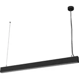 LEDVANCE Office Line Quader 1-flg. 112 cm schwarz Aluminium