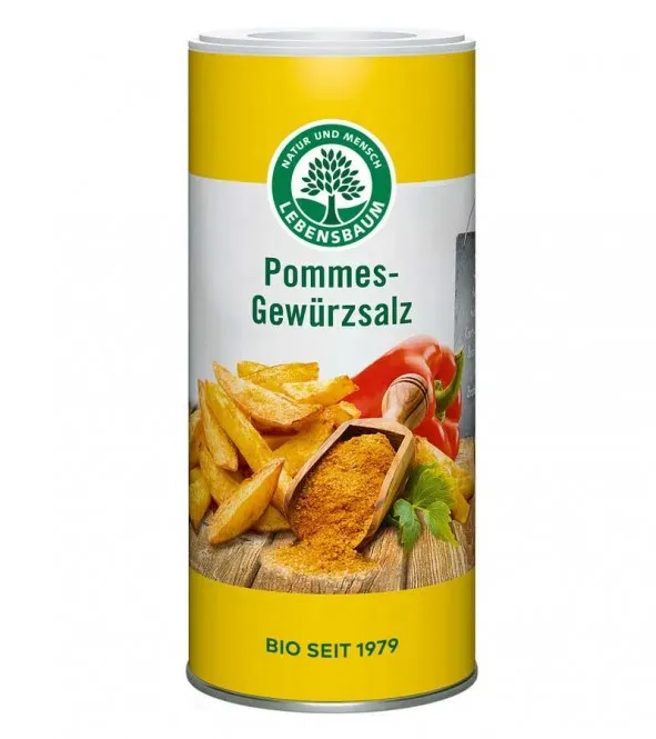 Lebensbaum Pommes-Gewürzsalz bio