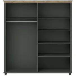 masseno Drehtürenschrank EVOLETTA 200 x 216 x 62 cm Grün