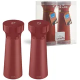 Amefa MODERN WOOD Salz-/Pfeffermühle Set 2-teilig Terracotta