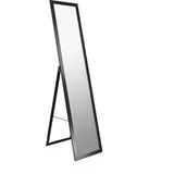 Standspiegel in Schwarz