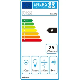 PKM 9039Y1 Wand-Dunstabzugshaube (50778)