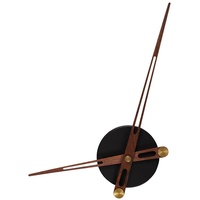 perfk DIY Große Uhrzeiger Nadeln Wanduhren Home Art Decor Uhrwerk Zubehör, Schwarz