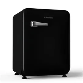 Klarstein Audrey Evo Mini Retro-Kühlschrank (68 l, 670 mm hoch, Schwarz)