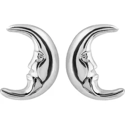 Jacques Lemans Ohrstecker 925er Silber silber, Mond Damen 