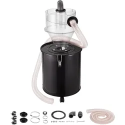 VEVOR Zyklon Staubabscheider mit Tank Filter Abscheider 101,6mm für 50L Tank