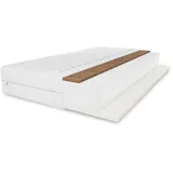 Marpur Latexmatratze, Schwarz, Textil, H3 + H4, 140x200 cm, Oeko-Tex® Standard 100, Schlafzimmer, Matratzen Shop, Matratzen