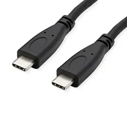 ROLINE USB3.2Gen2 Kabel PD 20V5A Typ C-C ST/ST - Kabel - Digital/Daten
