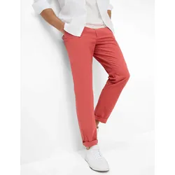 Brax Herren Chino Style EVEREST CORAL, Rot, Gr. 24