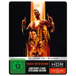 Shazam! Fury of the Gods - 4K UHD - Steelbook [Blu-ray] (Neu differenzbesteuert)