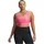 Under Armour Crossback Mid Bra Pink/Weiß M