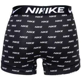 Nike Boxershorts 3 Einheiten Logo Print / Cool Grey / Black L