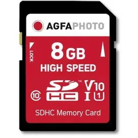 AgfaPhoto SDHC High Speed 8GB Class 10