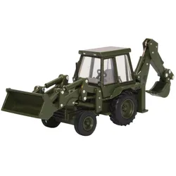 JCB 3CX (1980s) Army Baggerlader Modell von Oxford 1:76