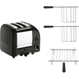 Dualit Toaster Paket 3 2er Toaster schwarz