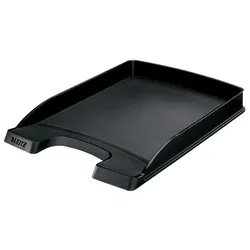 Leitz Briefablage Flach Plus 52370095 DIN A4 stapelbar PS sw