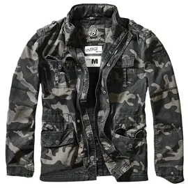 Brandit Textil Britannia Jacket Herren darkcamo M