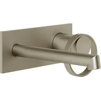 GESSI Anello, Unterputz-Einhebel-Waschtischmischer 160-130mm - Finox Optik