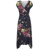 Beachtime Sommerkleid Blau Marine 46