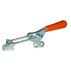 Verschlussspanner 332 Edelstahl, senkrechter Fuß, 1500N Druckkraft