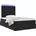 Bett mit Stauraum und LED mit LED 200
