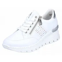 Rieker Sneaker Low Weiß/Rose 40