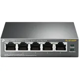 TP-Link TL-SF1005P 5x Port Desktop Fast Ethernet Switch Unmanaged PoE