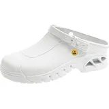 Abeba ESD-Berufsschuhe autoklavierbare Clogs Clog weiß Gr. 37/38