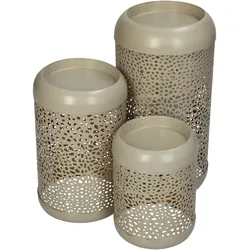 Kerzenhalter CANDLE PATTERN - beige