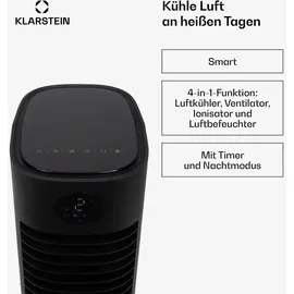 Klarstein Luftkühler 80W 480 m3/h 8 Liter mobil