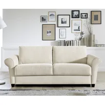 Bali Schlafsofa BALI "ELISA Dauerschläfer in 140 und 160er Breite", beige (hellbeige), B:211cm, 92% Polyester, 8% Polyacryl, Sofas, Schlafsofa, stabile Gitterrost-Unterfederung