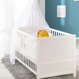 roba Komplettbettset Sternenzauber grau ¦ weiß ¦ Maße (cm): B: 78 H: 78