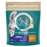 Purina ONE® Katzen-Trockenfutter Senior 7+ reich an Huhn und Vollkorn-Getreide 750,0 g