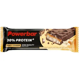 Powerbar 30% Protein Plus Vanilla-Caramel-Crisp Riegel 15 x 55 g